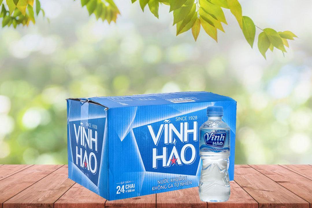 Nước Vĩnh Hảo 350ml thực tế
